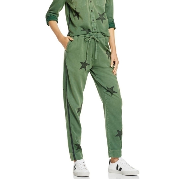 Sundry Stars Print Drawstring Pants NWT Size 1 & 2 - Picture 2 of 12